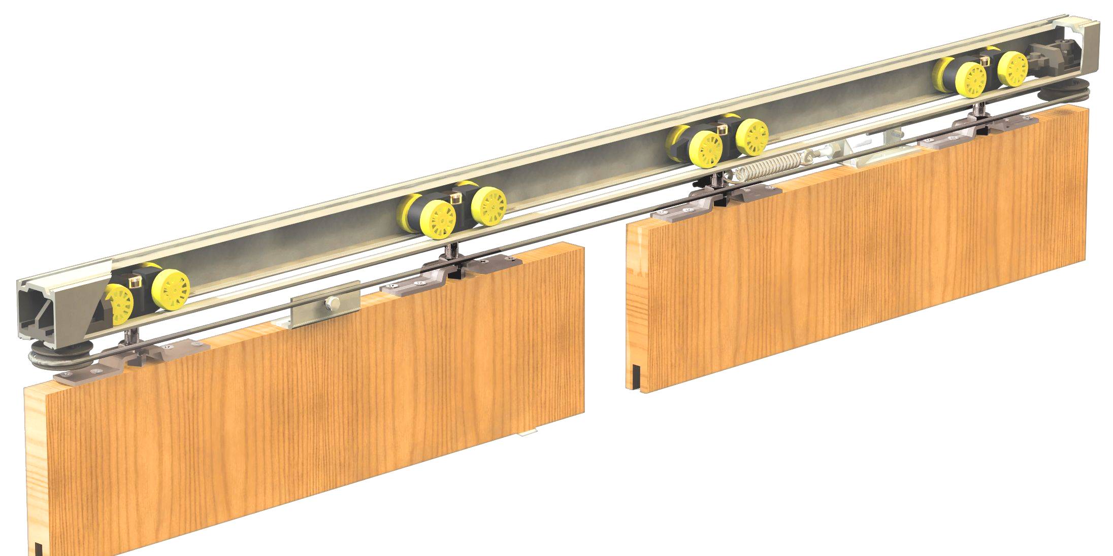 symmetrisch schuifdeursysteem